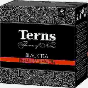 Чай Черный Terns Premium Ceylon 100 Пакетиков