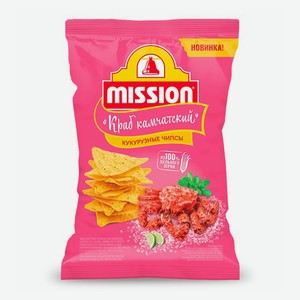 Чипсы кукурузные Mission Камчатский краб, 90 г