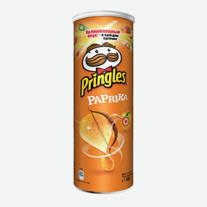 Чипсы картофельные Pringles Паприка, 165 г