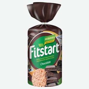 Хлебцы рисовые Fitstart Шоколад, 100 г