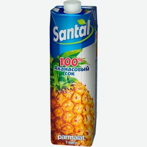 Сок Сантал ананас Пармалат т/п, 1 л