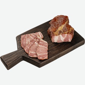 Мясо свиное варено-копченое Шейка Деликатесная СП ТАБРИС вес