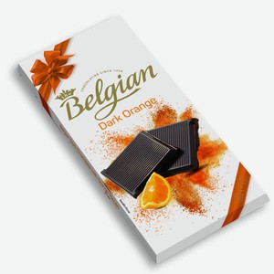 Шоколад горький Бельджиан с апельсином Бельджиан кор, 100 г