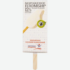 Мороженое пломбир Здоровые продукты Эскимо Кубань-Мороженое кор, 70 г