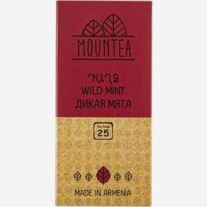 Напиток чайный травяной Маунти дикая мята Серобян Н. кор, 25*2 г