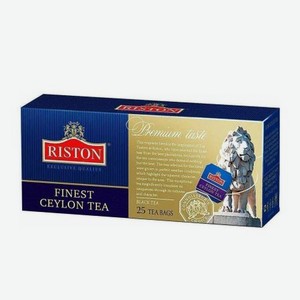 Чай черный Riston Finest Ceylon Tea 25 пакетиков
