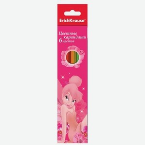Карандаши Disney-Пром Tink Pink 6 цветов