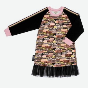 Платье Lucky Child-МИШКИ разноцветное