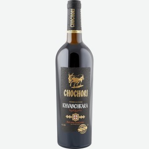 Вино EXCLUSIVE ALCOHOL Хванчкара ординарное кр. п/сл., Грузия, 0.75 L
