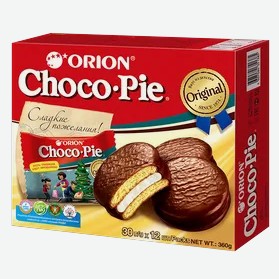 Печенье «Orion» Choco Pie, 12шт,, 360 г