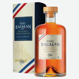 Виски Port Bacalan в подарочной упаковке, 0.7л