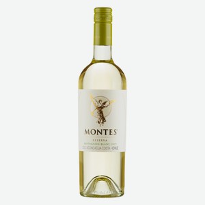 Вино Montes Sauvignon Blanc белое сухое, 0.75л