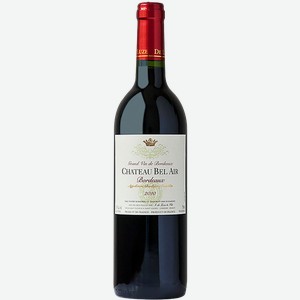 Вино Chateau Bel Air Bordeaux красное сухое, 0.75л