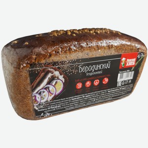 Хлеб Рижский хлеб Бородинский бездрожжевой, 300г