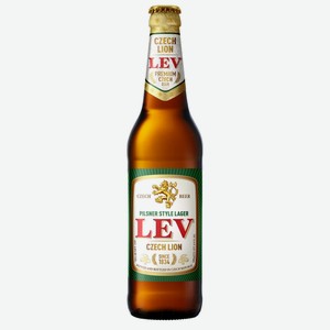Пиво Lev Czech Lion, 0.5л