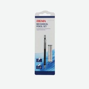 SIGMA Набор из механического карандаша с грифелем 0.5мм и ластиком