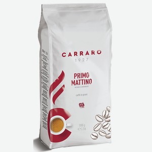 Кофе Carraro Primo Mattino в зернах, 1кг