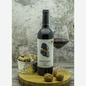 Вино Bodegas Del Medievo Монте Арайя Темпранильо Красное Сухое 2018 г.у. 13% 0,75 л, Испания