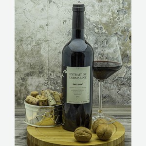Вино L Ormarine Икстрейт де Л Ормарин Красное сухое 2015 г.у. 12,5% 0,75 л, Франция
