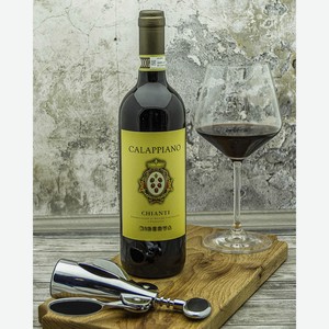 Вино Fattoria di Calappiano Кьянти Ризерва Калаппиано Красное Сухое 2015 г.у. 12,5% 0,75 л, Италия