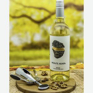 Вино Bodegas Del Medievo Монте Арайя Белое Сухое 2018 г.у. 12,5% 0,75 л, Испания