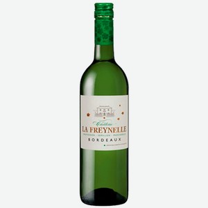 Вино Chateau La Freynelle Шато ля Френель Белое Cухое 2018 г.у. 12,5% 0,75 л, Франция