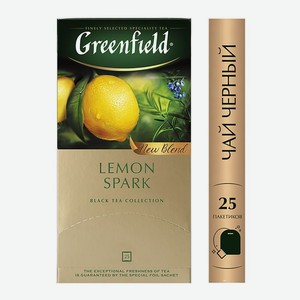 Чай черный Greenfield Lemon spark 25пак