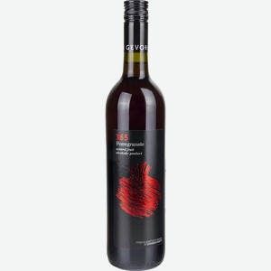 Вино фруктовое Gevorkian Winery полусладкое 365 Гранат 12%, 0,75 л, Армения