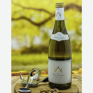 Вино Chateau de la Mulonniere Саже ля Перье М де Мюлоньер Белое Сухое 2017 г.у. 12,5% 0,75 л, Франция