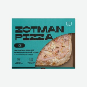 Пицца Zotman ice Ветчина и грибы 420г