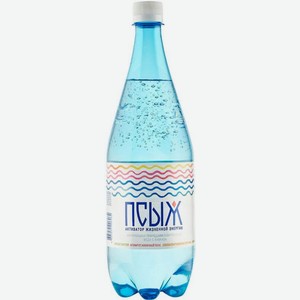 Вода Псыж минеральная лечебно-столовая природная газированная 1л