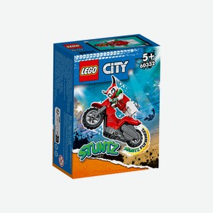 Конструктор LEGO CITY  Трюковой мотоцикл Отчаянной Скорпионессы 