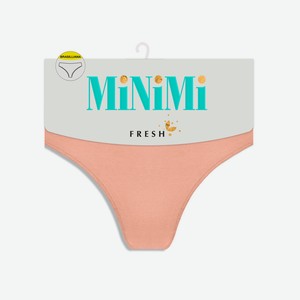Трусы женские MINIMI MF261 Brasiliana - Beige, без дизайна, 42