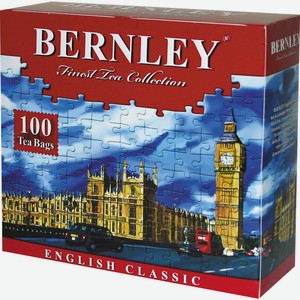 Чай черный Bernley English classic 100пак