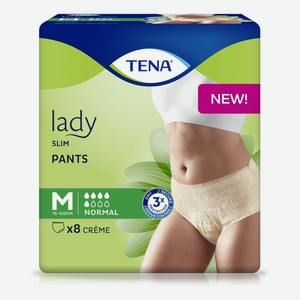 Трусы урологические Tena Lady Slim Pants Normal M 8шт