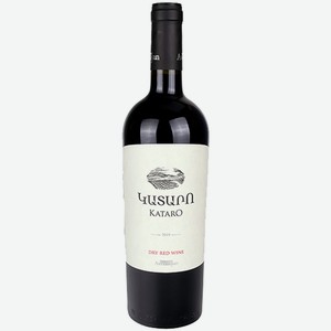 Вино Kataro Красное сухое 14,5% 0,75 л, Армения