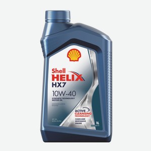 Масло мотор 1л (п/синт) Shell Helix HX7 10W/40