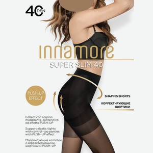 Колготки женские Innamore Super Slim 40 Den - Daino, Без дизайна, 5