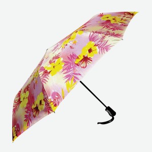 Зонт женский Raindrops автомат сатин цветной принт артRD-23814
