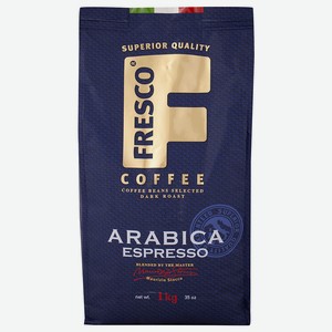 Кофе зерновой Fresco Arabica Espresso 1000г