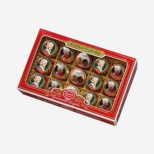Шоколадные конфеты Reber в подарочной упаковке с окном, 300 гр.
