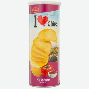 Чипсы I love chips Кетчуп в тубе 70 г (Окей)