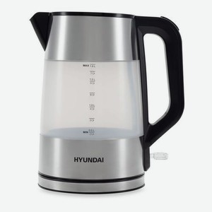 Чайник электрический Hyundai HYK-P4026, 2200Вт, черный