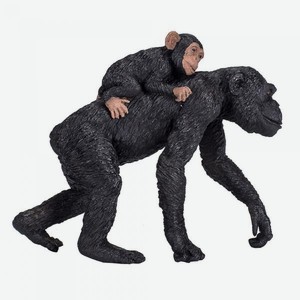 Фигурка 9см Моджо шимпанзе с детенышем Моджо Лимитед , 1 шт