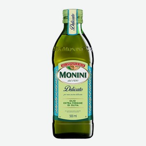 Масло оливковое Monini Экстра Вирджин Деликато 500 мл.