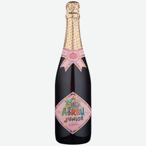 Напиток дет шампанское Абрау Джуниор розовое Абрау Дюрсо с/б, 0,75 л