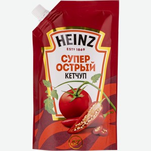 Кетчуп томатный Хайнц супер острый Петропродукт м/у, 320 г
