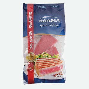 Рыба замороженная Агама Тунец филе Агама м/у, 400 г