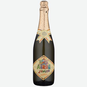 Напиток дет шампанское Абрау Джуниор золотое Абрау Дюрсо с/б, 0,75 л