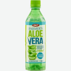 Напиток негаз сокосодержащий Фармерс Алоэ Вера без сахара ОКФ Корпорейшн п/б, 0,5 л